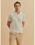 DAN FOX APPAREL Tricou 'Jay' alb natural - Pled.ro