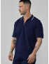 DAN FOX APPAREL Tricou 'Juri' albastru - Pled.ro