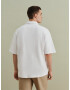 DAN FOX APPAREL Tricou 'Justin' alb - Pled.ro