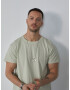 DAN FOX APPAREL Tricou 'Luke' bej - Pled.ro