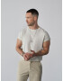 DAN FOX APPAREL Tricou 'Piet' alb murdar - Pled.ro