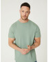 DAN FOX APPAREL Tricou 'Piet' verde pastel - Pled.ro