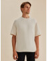 DAN FOX APPAREL Tricou 'Simeon' alb murdar - Pled.ro