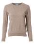 Davida Cashmere Pulover bej amestecat - Pled.ro