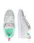 DC Shoes Sneaker low verde mentă / roz deschis / argintiu / alb - Pled.ro