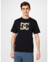 DC Shoes Tricou funcțional 'STAR FILL' bej / gri metalic / grej / negru - Pled.ro