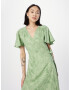 DEDICATED. Rochie 'Kungshamn' verde / verde pastel - Pled.ro