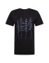 DEDICATED. Tricou 'Stockholm' albastru porumbel / negru - Pled.ro