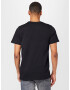 DEDICATED. Tricou 'Stockholm' albastru porumbel / negru - Pled.ro