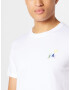 DEDICATED. Tricou 'Stockholm Wave Sun' alb - Pled.ro