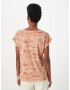 DEDICATED. Tricou 'Visby' alb kitt / rosé - Pled.ro