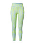 DELICATELOVE Pantaloni sport 'NADI' albastru deschis / galben citron - Pled.ro