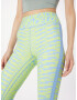 DELICATELOVE Pantaloni sport 'NADI' albastru deschis / galben citron - Pled.ro