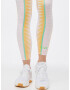 DELICATELOVE Pantaloni sport 'Nadi' galben / verde jad / alb - Pled.ro