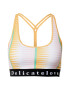 DELICATELOVE Sutien sport 'Shiva Ikat' galben / roz / negru / alb - Pled.ro