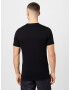 DENHAM Tricou negru / alb - Pled.ro