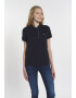 DENIM CULTURE Tricou 'Sophie' bleumarin / alb - Pled.ro