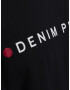 Denim Project Tricou negru / alb - Pled.ro