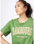 Derbe Tricou 'Hambourg' bej / verde deschis / alb - Pled.ro