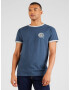 Derbe Tricou 'Lottevoll' bleumarin / gri / alb - Pled.ro