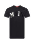 Derbe Tricou 'Moin' negru / alb - Pled.ro