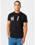 Derbe Tricou 'Moin' negru / alb - Pled.ro