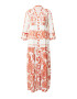 Derhy Rochie ocru / alb - Pled.ro