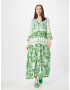 Derhy Rochie verde / verde jad / alb murdar - Pled.ro