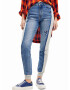 Desigual Jeans albastru denim / gri - Pled.ro