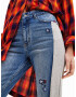 Desigual Jeans albastru denim / gri - Pled.ro