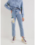 Desigual Jeans 'Los Angeles' albastru denim / galben deschis / verde jad / roz pastel - Pled.ro