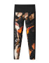 Desigual Leggings 'Flora' bej / maro / portocaliu / negru - Pled.ro