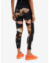 Desigual Leggings 'Flora' bej / maro / portocaliu / negru - Pled.ro