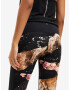 Desigual Leggings 'Flora' bej / maro / portocaliu / negru - Pled.ro