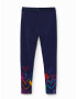 Desigual Leggings 'FERN' bleumarin / galben / portocaliu / roșu - Pled.ro