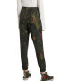 Desigual Pantaloni kaki / verde deschis / portocaliu / portocaliu homar - Pled.ro