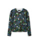 Desigual Pulover albastru / verde / negru / alb - Pled.ro