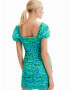 Desigual Rochie de vară 'NEWPORT' albastru / verde jad / verde deschis - Pled.ro