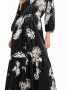 Desigual Rochie 'KENDALL' negru / alb - Pled.ro