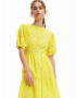 Desigual Rochie 'LIMON' galben citron - Pled.ro