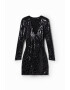 Desigual Rochie negru - Pled.ro