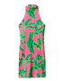 Desigual Rochie 'Tropi' verde neon / verde deschis / roșu pepene - Pled.ro