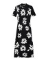 Desigual Rochie 'YORK' negru / alb - Pled.ro