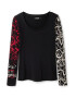 Desigual Tricou 'HERY' negru - Pled.ro