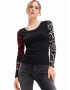 Desigual Tricou 'HERY' negru - Pled.ro