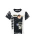 Desigual Tricou bej / gri / negru / alb - Pled.ro