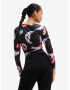 Desigual Tricou 'SMILE' albastru / roz / negru / alb - Pled.ro