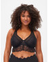 Devoted by Zizzi Sutien 'BONY' negru - Pled.ro