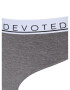 Devoted by Zizzi Tanga gri amestecat / negru / alb murdar - Pled.ro