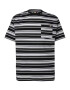 DICKIES Tricou 'WESTOVER' gri / negru / alb - Pled.ro